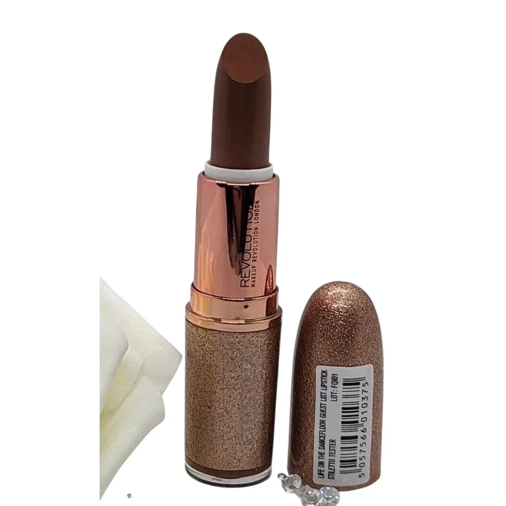 Life On The Dance Floor Guest List Lipstick Head Turner 0.11 Oz Nude Brown Matte